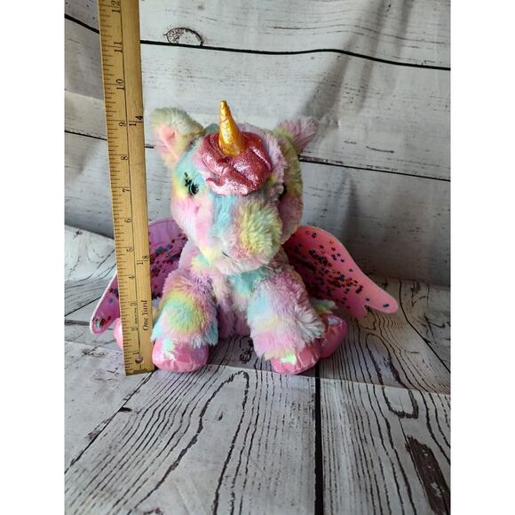 Barbie Pets Unicorn Doctor 12inch Rainbow Plush Pegasus With Animal Sounds Works - Picture 5 of 10